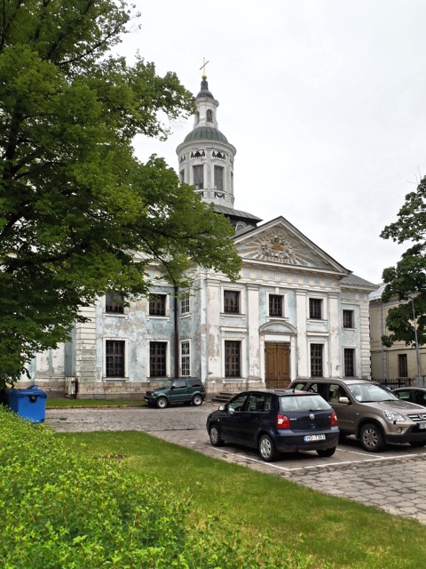 Bild: Ungenutzte Kirche in der nördlichen Altstadt von Riga. OLYMPUS µTough-6020.
