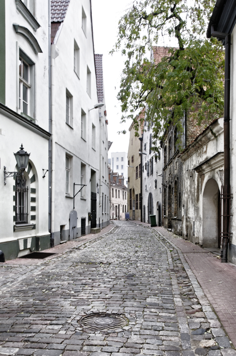 Bild: Im Speicherviertel in der Altstadt von Riga.