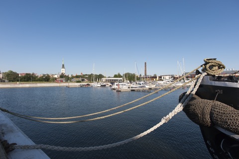 Bild: Im Alten Stadthafen von Tallinn.
