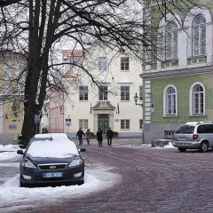Bild: Auf dem Domberg von Tallinn.