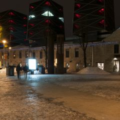 Bild: Spät Abends unterwegs im Rotermanni Kvartal - dem Rotermann Quartier - in Tallinn. NIKON D300s mit CARL ZEISS Distagon T* 3.5/18 ZF.2.