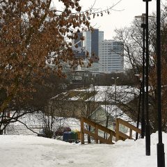 Bild: Blick von der "Dicken Maragarethe" auf die Neustadt von Tallinn.