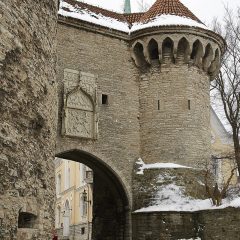 Bild: Stadttor an der "Dicken Margarethe" in Tallinn.