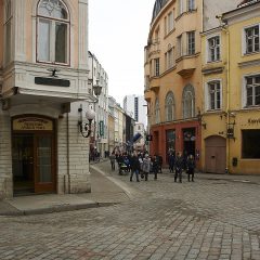 Bild: Die Vana Viru in Tallinn ist ein Toristenmagnet.