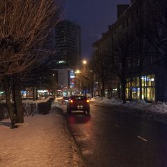 Bild: Unterwegs am frühen Morgen im Viertel Sibulaküla in Tallinn.