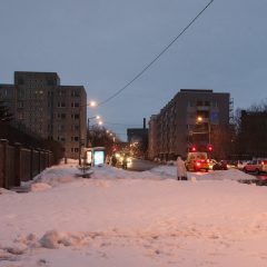 Bild: Zu Tallinn gehören auch die Plattenbauten aus sowjetischer Zeit wie in Keldrimäe.