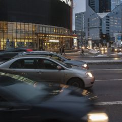 Bild: Um 07:00 Uhr an der Stockmann-Kreuzung.
