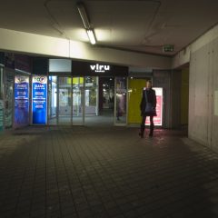 Bild: Sehenswert ist auch der unterirdische Busbahnhof unter dem Viru Keskus - dem zentralen Kaufhaus von Tallinn.
