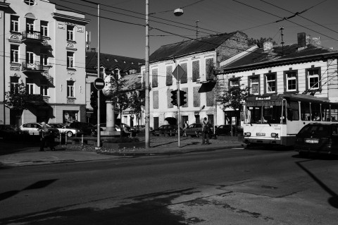 Bild: In der Pylimo gatvė in der Neustadt von Vilnius. NIKON D700 mit CARL ZEISS Distagon T* 1.4/35 ZF.2.