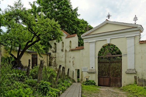 Bild: In Užupis liegt auch der historische Friedhof Bernardinų kapinės - auch Berhardinen Friedhof. NIKON D700 und AF-S NIKKOR 24-120 mm 1:4G ED VR.