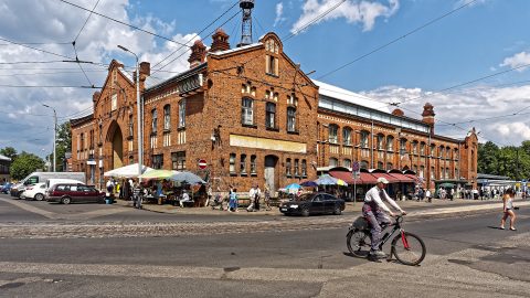 Bild: Der Markt von Āgenskalns in Rīga.
