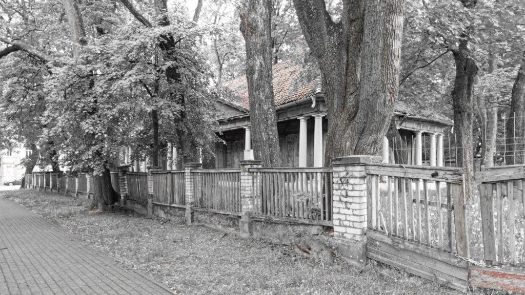 Bild: Das Landhaus der Familie Block in der Vienības gatve im Stadtteil Torņakalns in Rīga.