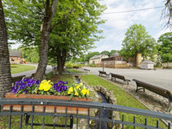 Bild: Kandavas vecpilsētas Promenāde.