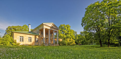 Bild: Rīga - Das Gutshaus Bišumuiža oder der Bienenhof. Klicken Sie auf das Bild, um es zu vergrößern.
