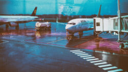 Image: airBaltic Boeing 737 at Tallinn Airport. Recorded in August 2013. Today airBaltic has still only the modern and fuel efficient Airbus A220-300 in service. Double click on the image to enlarge.
