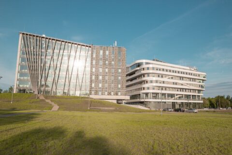 Image: The new campus of the LU in Rīgā. Double click on the image to enlarge.